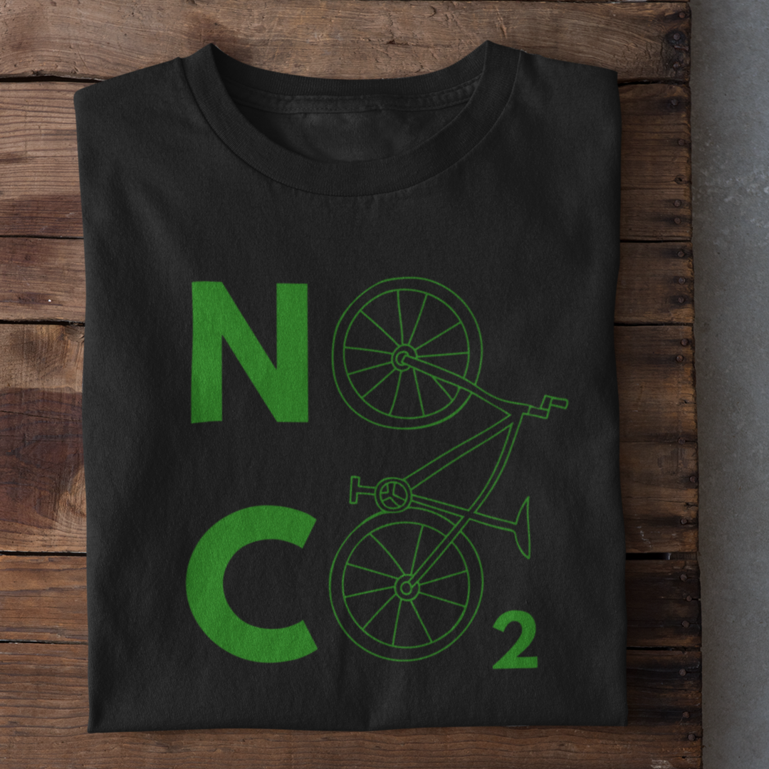 Biking No CO2 Organisches Premium Shirt