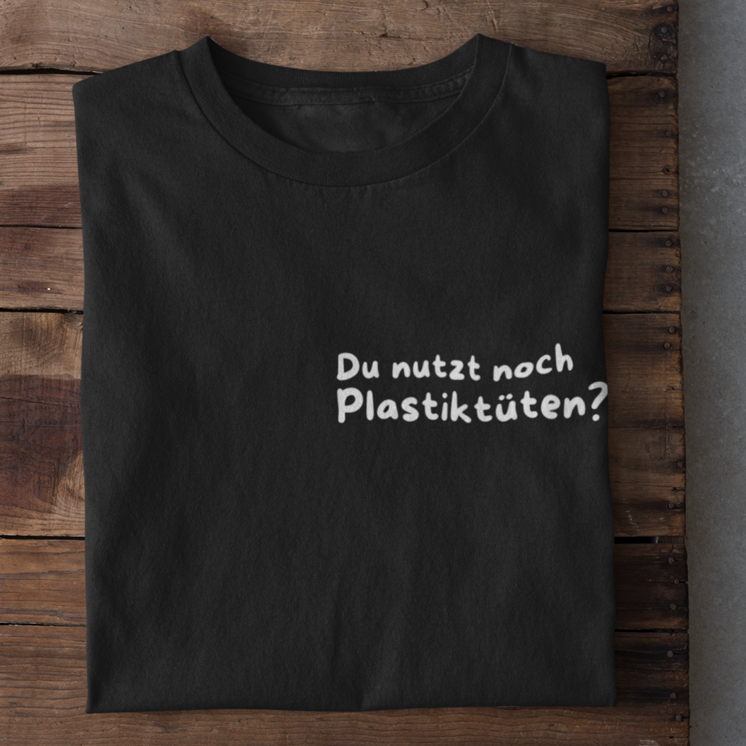 Plastiktüten? Organisches Premium Shirt