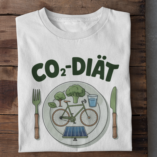 Co2 Diät Organisches Premium Shirt