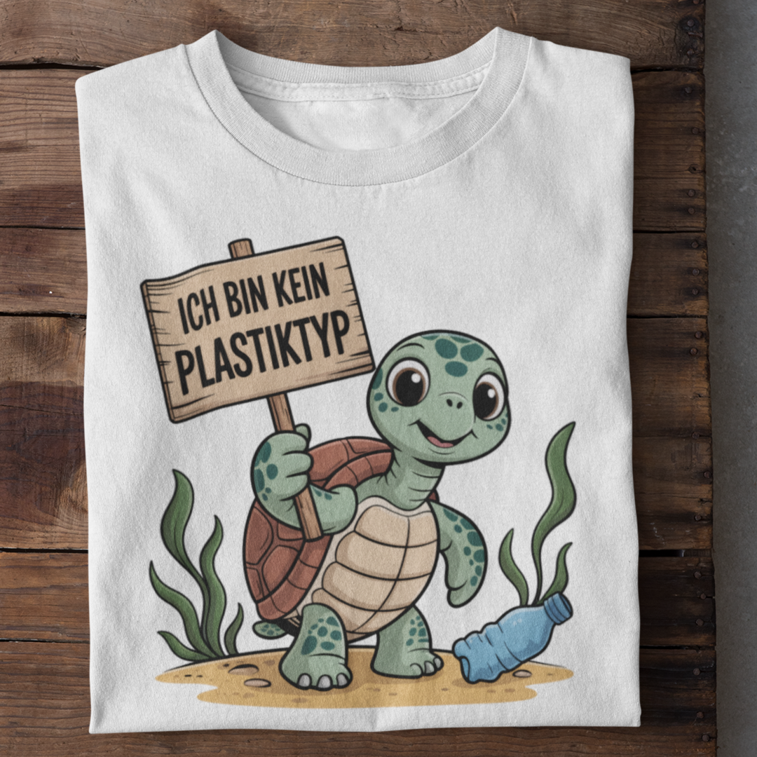Kein Plastiktyp Organisches Premium Shirt