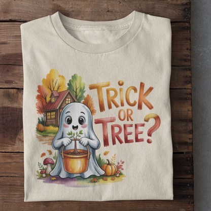 Trick Or Tree Organisches Premium Shirt