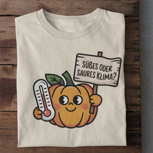 Süßes Oder Saures Klima Organisches Premium Shirt
