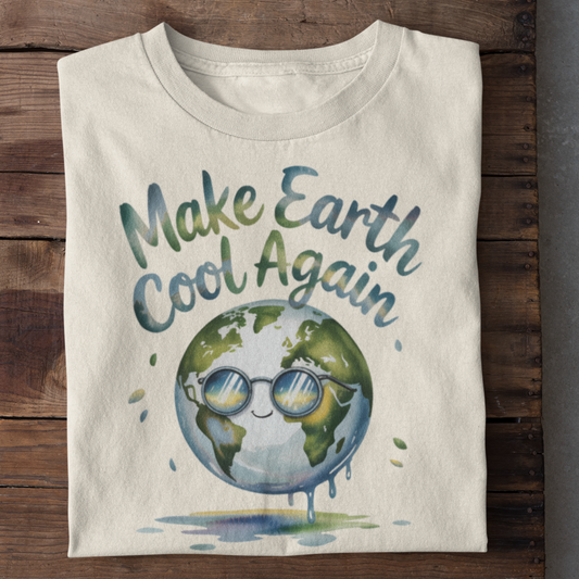 Make Earth Cool Again Organisches Premium Shirt