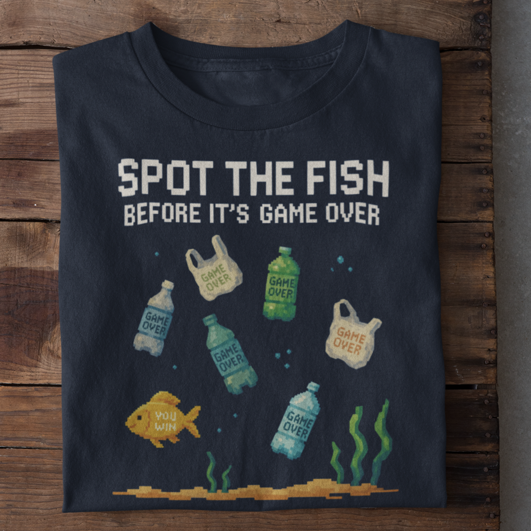 Spot the Fish Organisches Premium Shirt