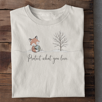 Protect what you love Organisches Premium Shirt