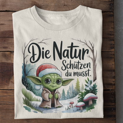 Joda schützt die Natur Organisches Premium Shirt