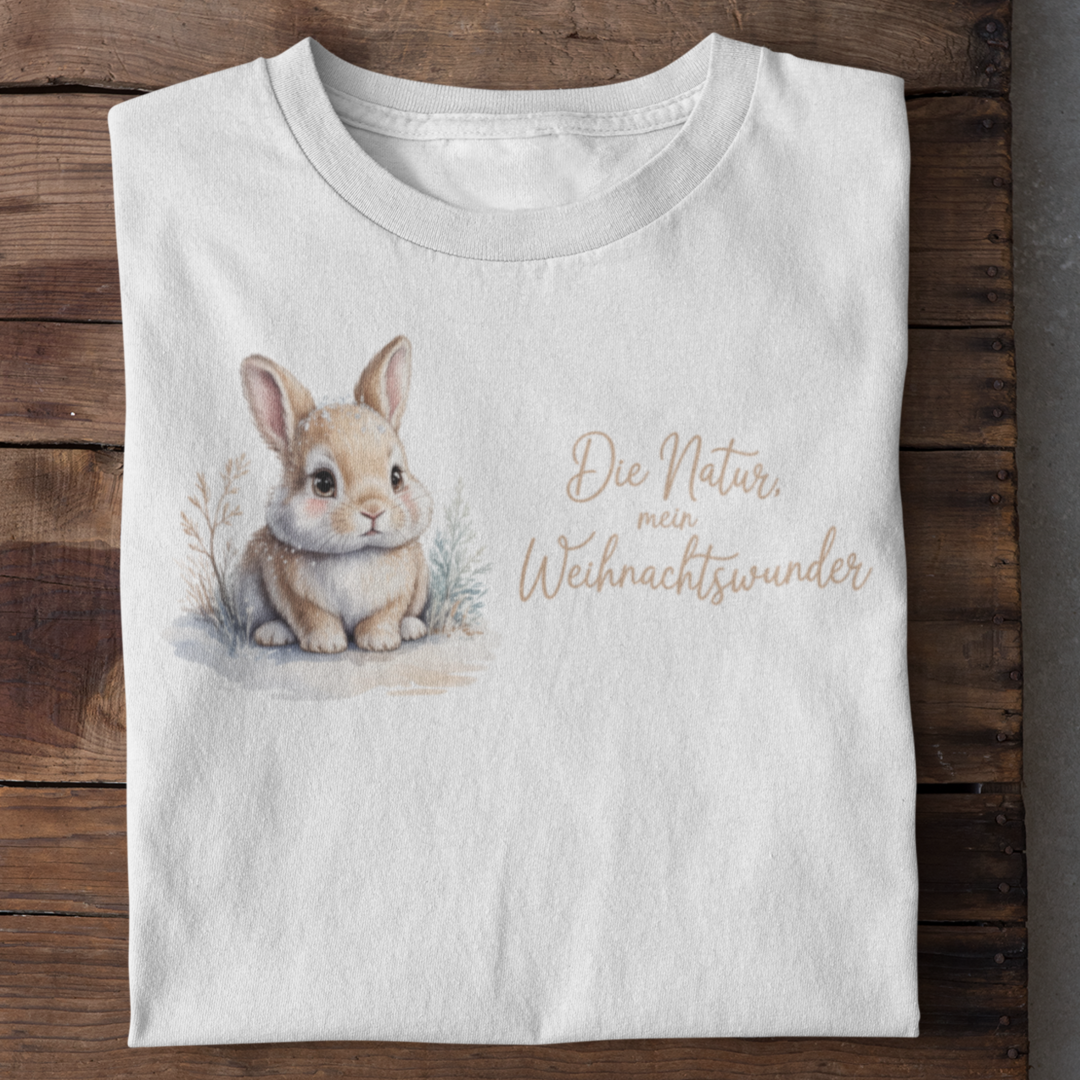 Die Natur, mein Weihnachtswunder Organisches Premium Shirt