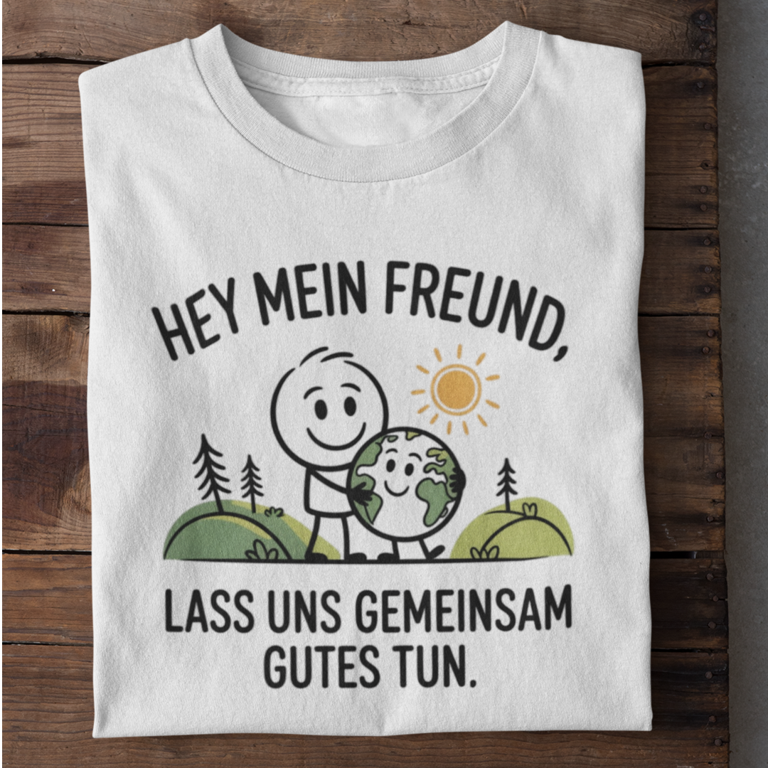Gemeinsam Gutes Tun Organisches Premium Shirt