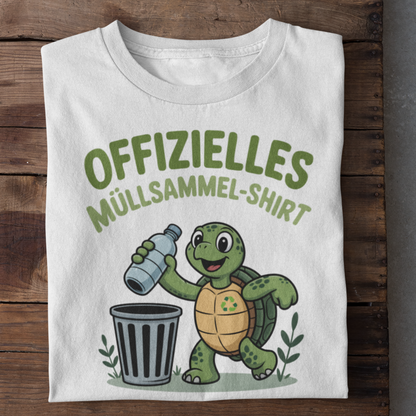Offizieller Müllsammler Organisches Premium Shirt