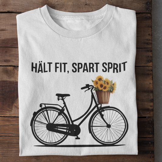 Hält Fit, Spart Sprit Organisches Premium Shirt