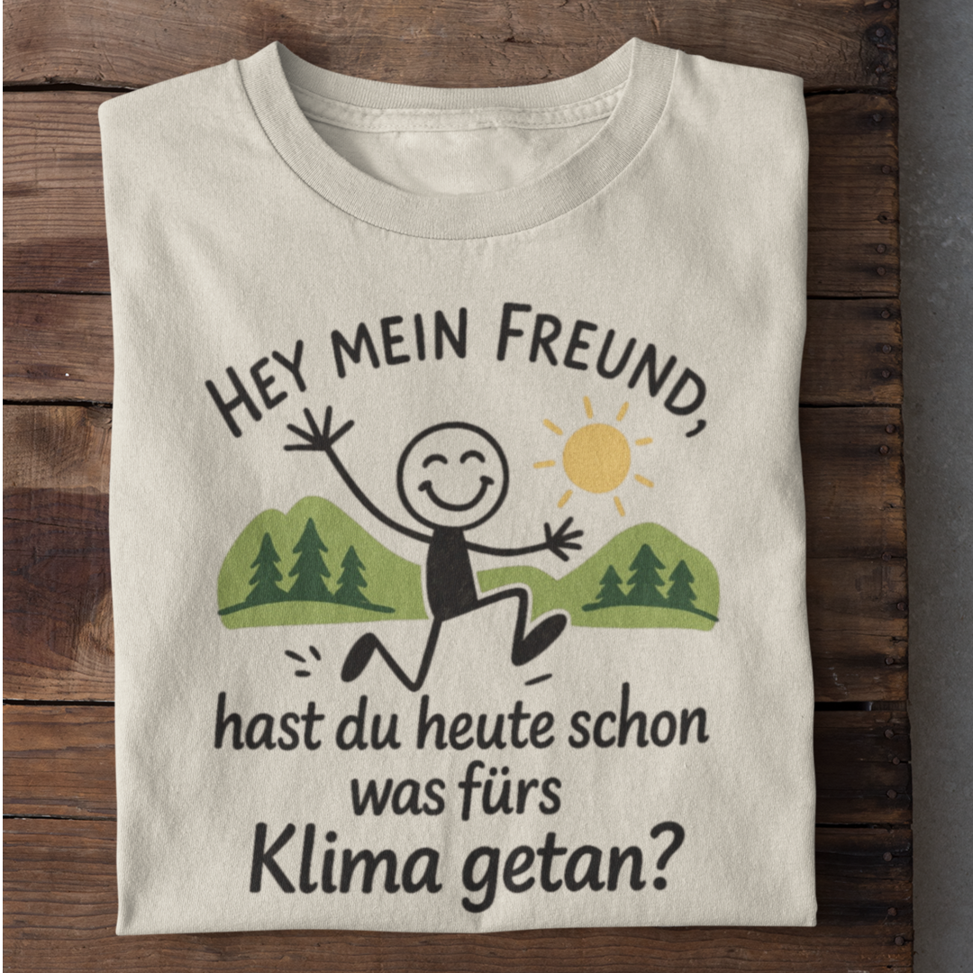 Gutes Fürs Klima Organisches Premium Shirt
