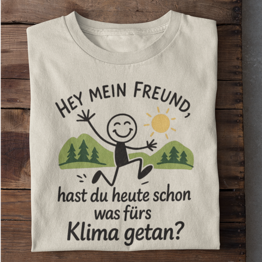 Gutes Fürs Klima Organisches Premium Shirt