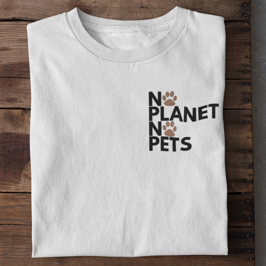 No Planet No Pets Organisches Premium Shirt