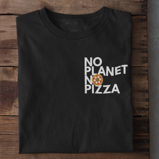 No Planet No Pizza Organisches Premium Shirt