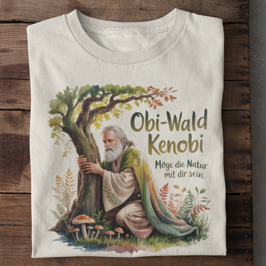 Obi-Wald Kenobi Organisches Premium Shirt