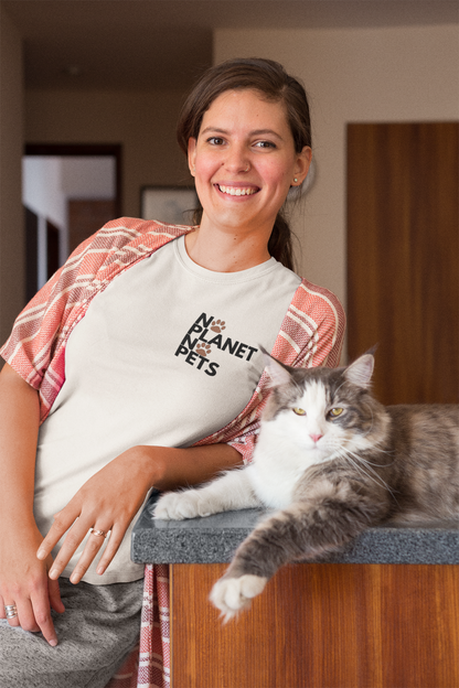 No Planet No Pets Organisches Premium Shirt