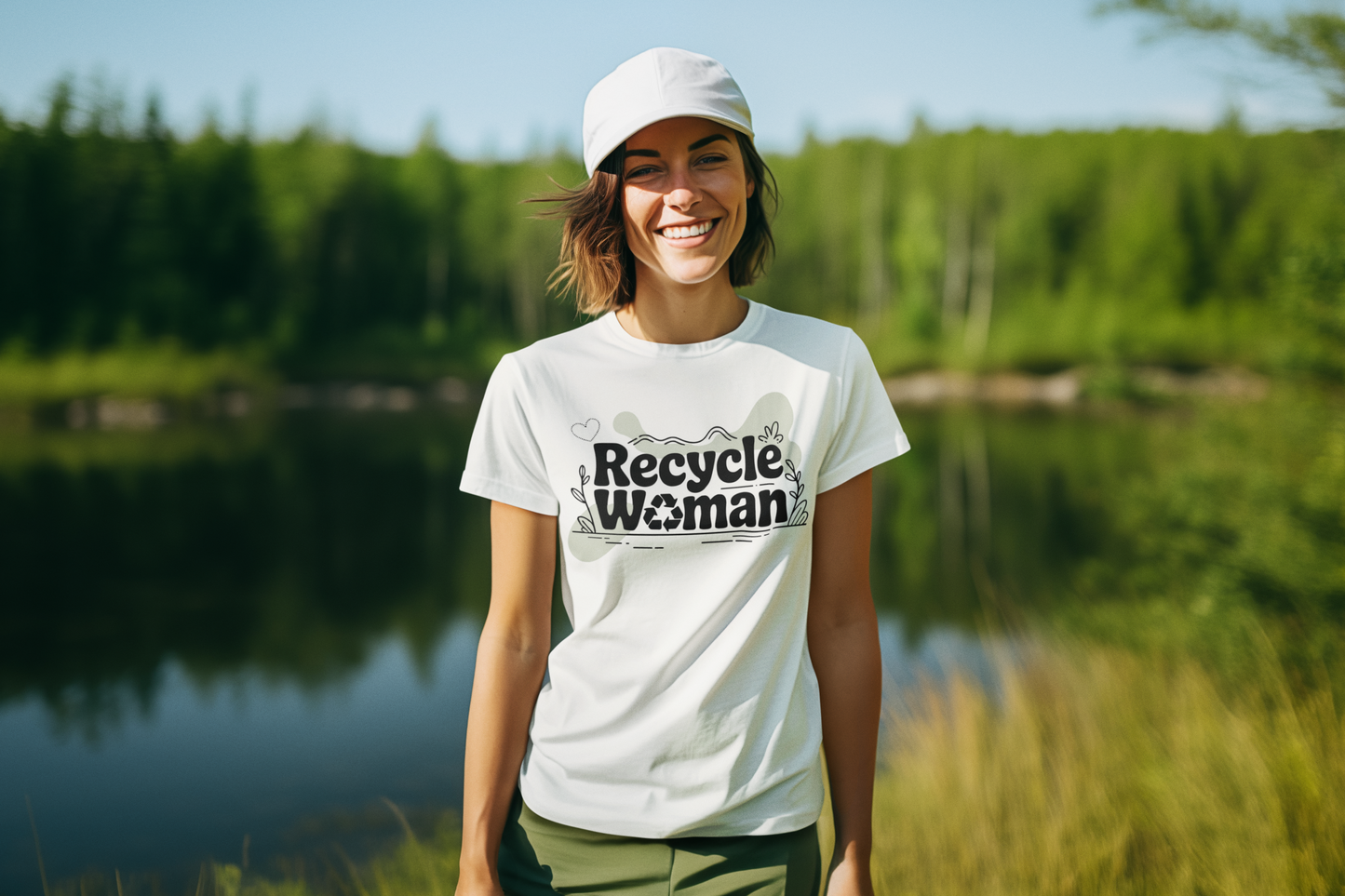 Recycle Woman Organisches Bio Shirt