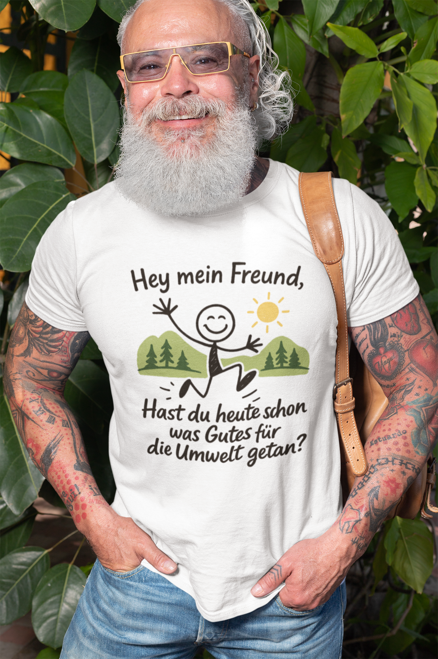 Hey Mein Freund Organisches Premium Shirt