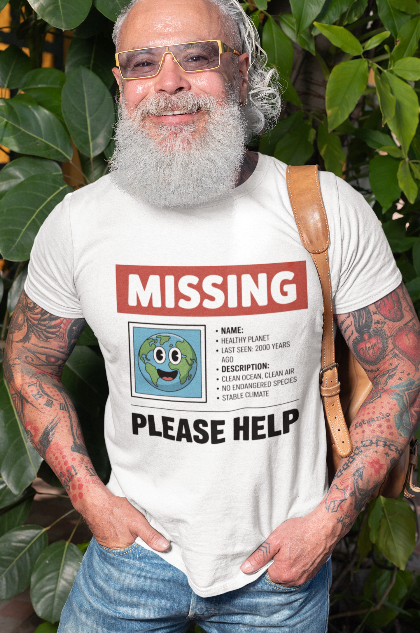 Missing Healthy Planet Organisches Premium Shirt