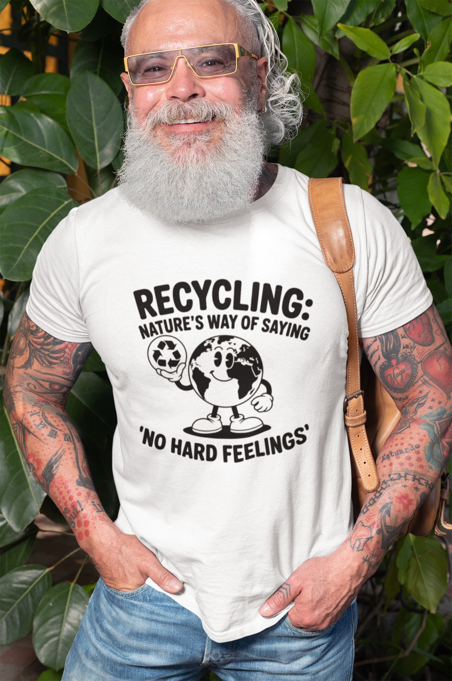 Natures Way Of Saying Organisches Premium Shirt