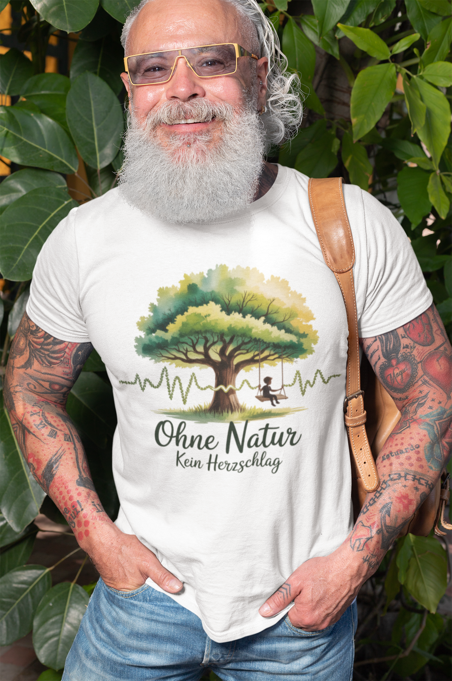 Ohne Natur Kein Herzschlag Organisches Premium Shirt