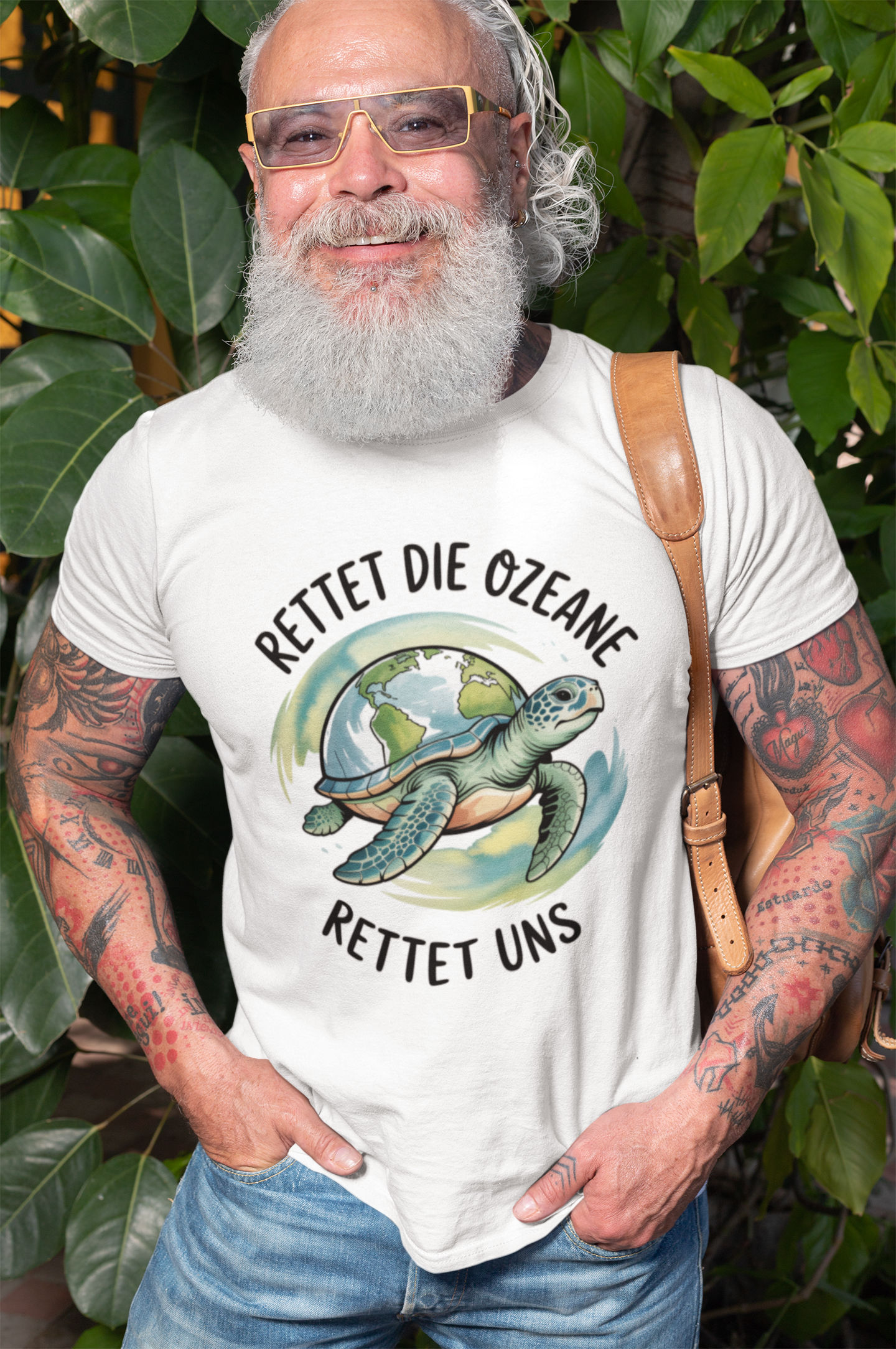 Rettet Die Ozeane Organisches Premium Shirt
