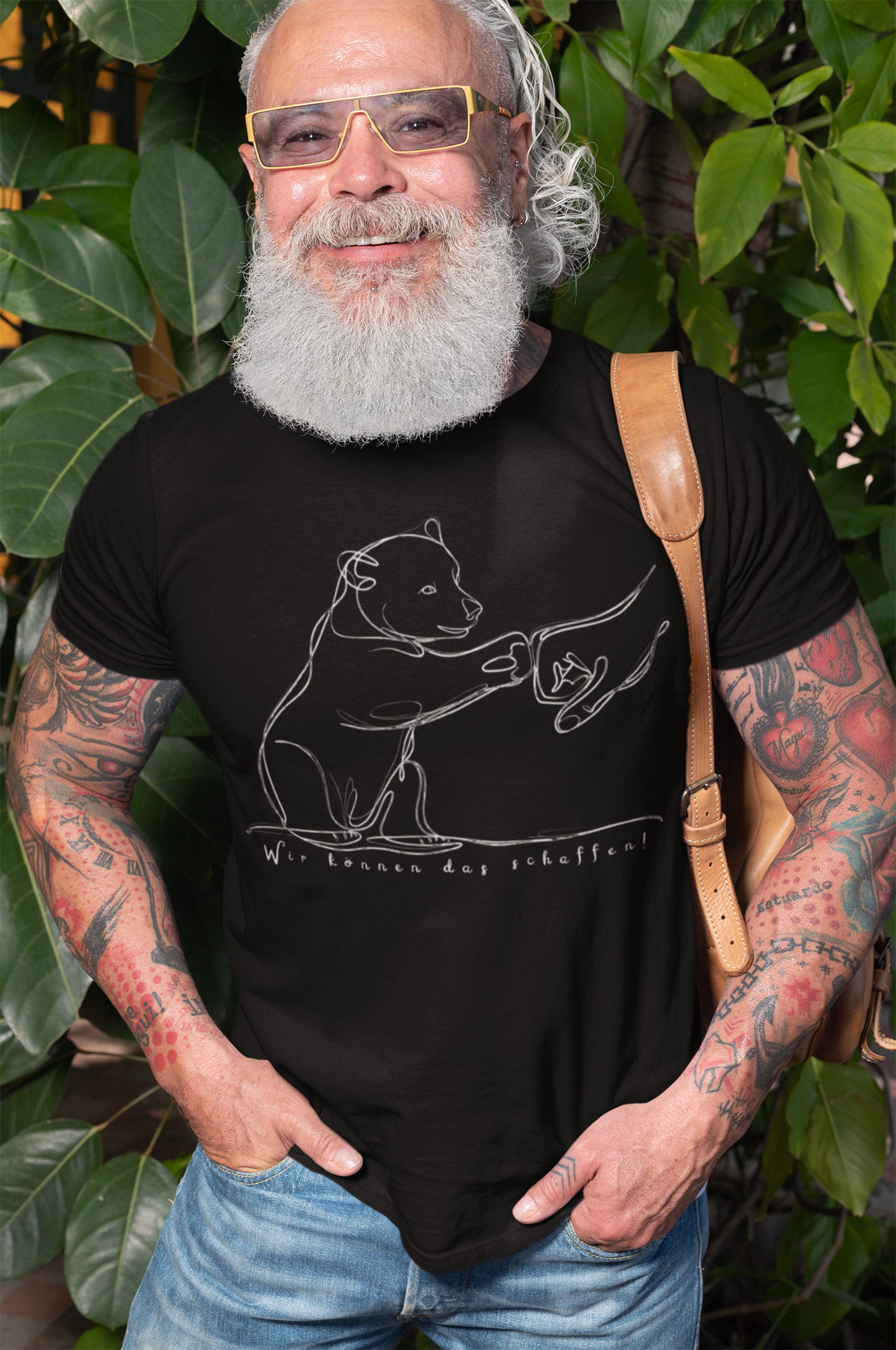 Wir Schaffen Das Organisches Premium Shirt