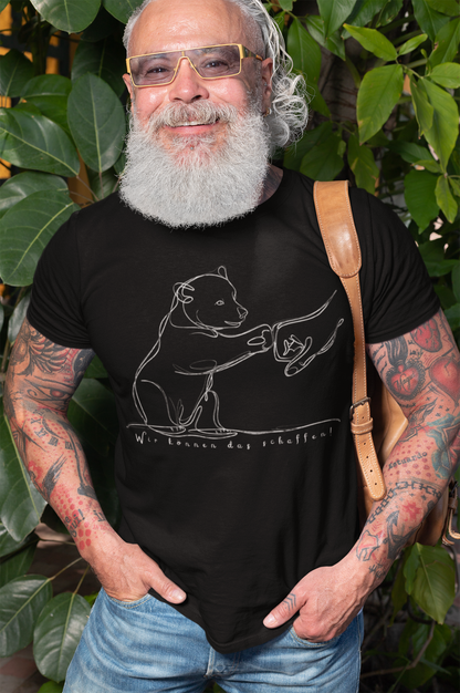 Wir Schaffen Das Organisches Premium Shirt