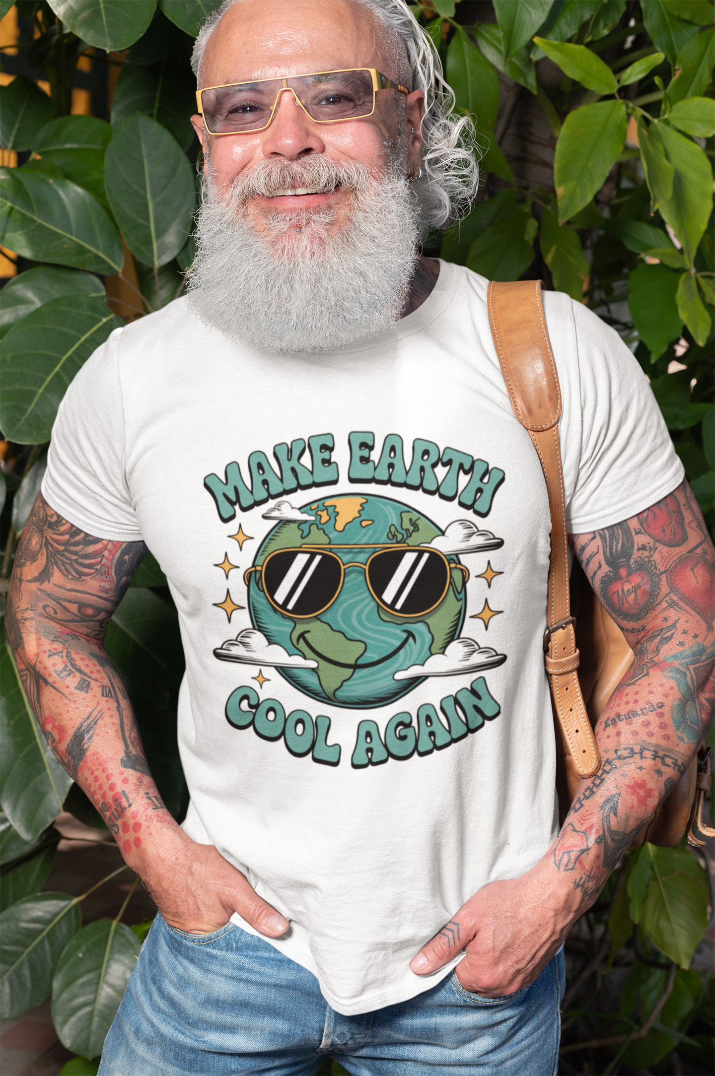Make Earth Cool Again Organisches Premium Shirt