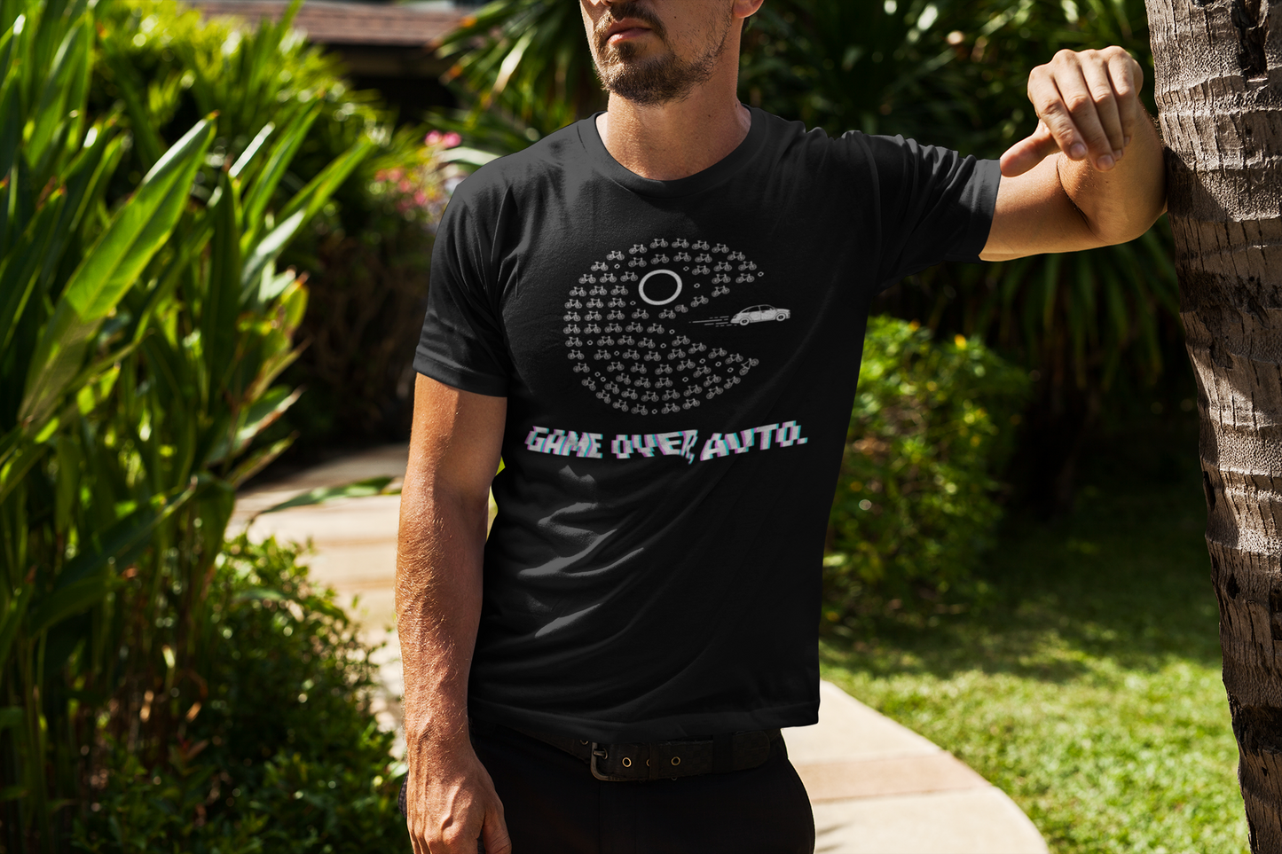 Game Over, Auto. Organisches Premium Shirt