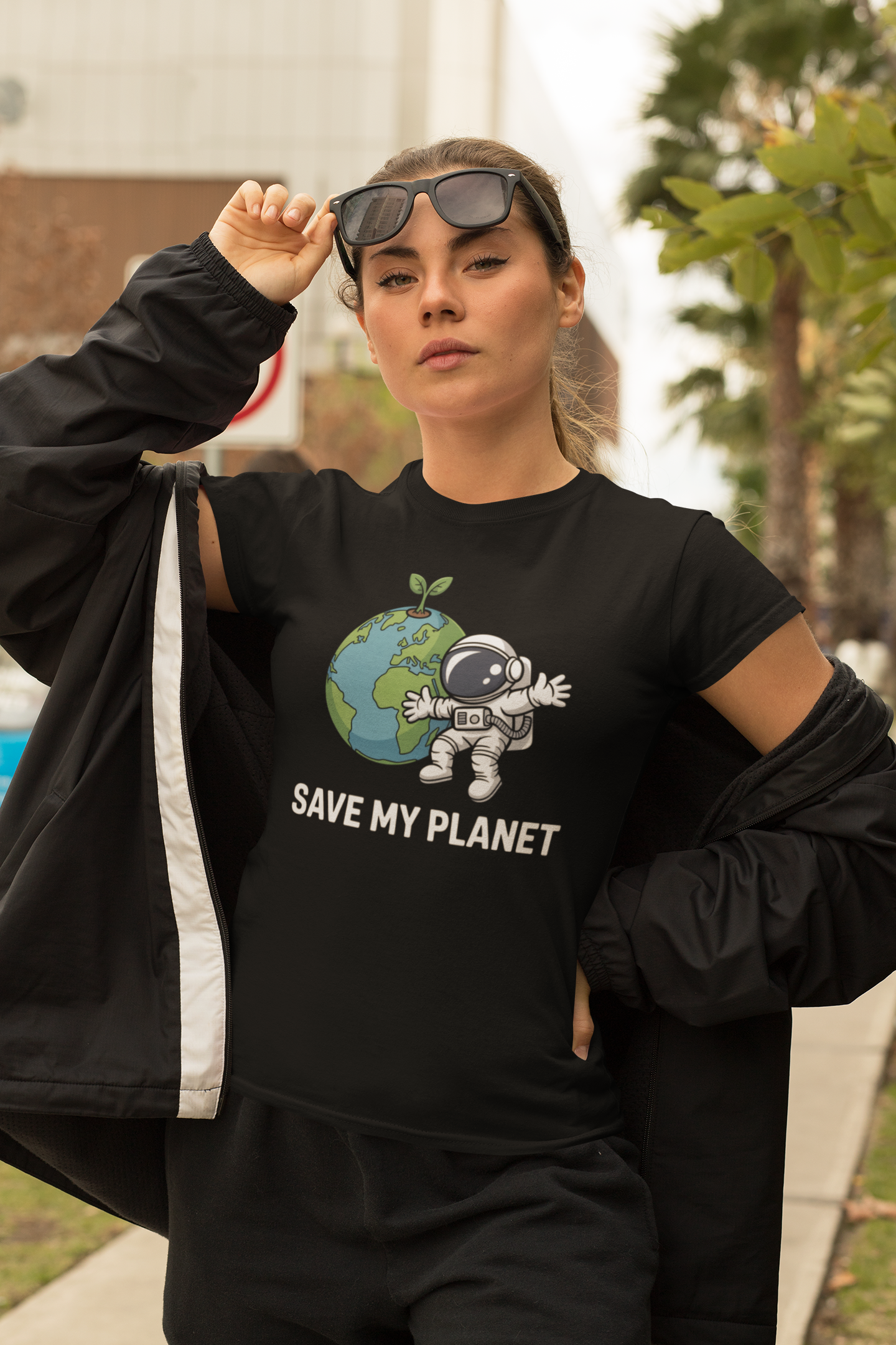 Save My Planet Organisches Premium Shirt