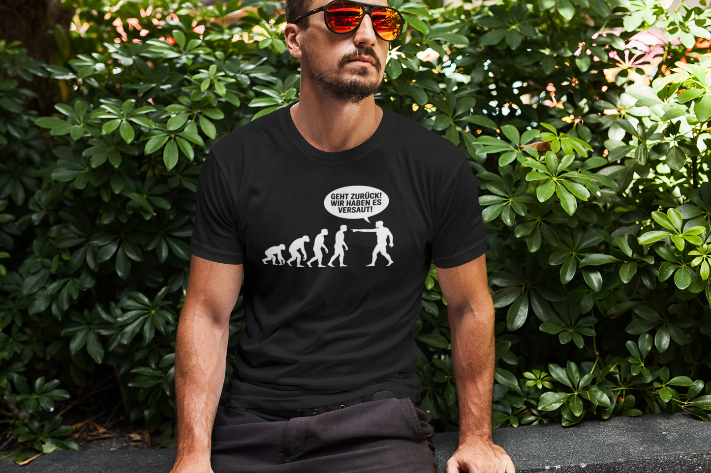 Geht Zurück Organisches Premium Shirt