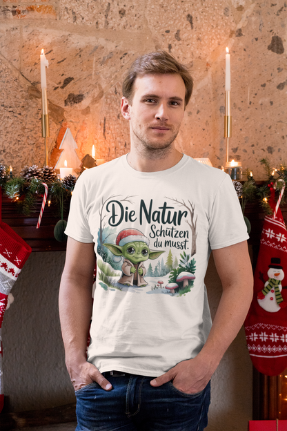 Joda schützt die Natur Organisches Premium Shirt