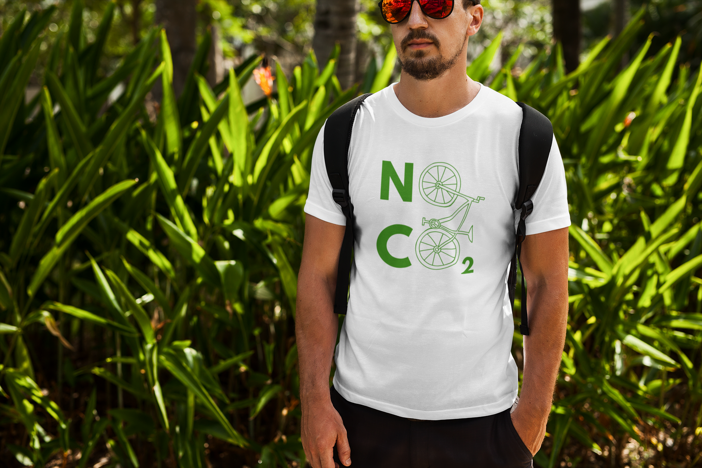 Biking No CO2 Organisches Premium Shirt