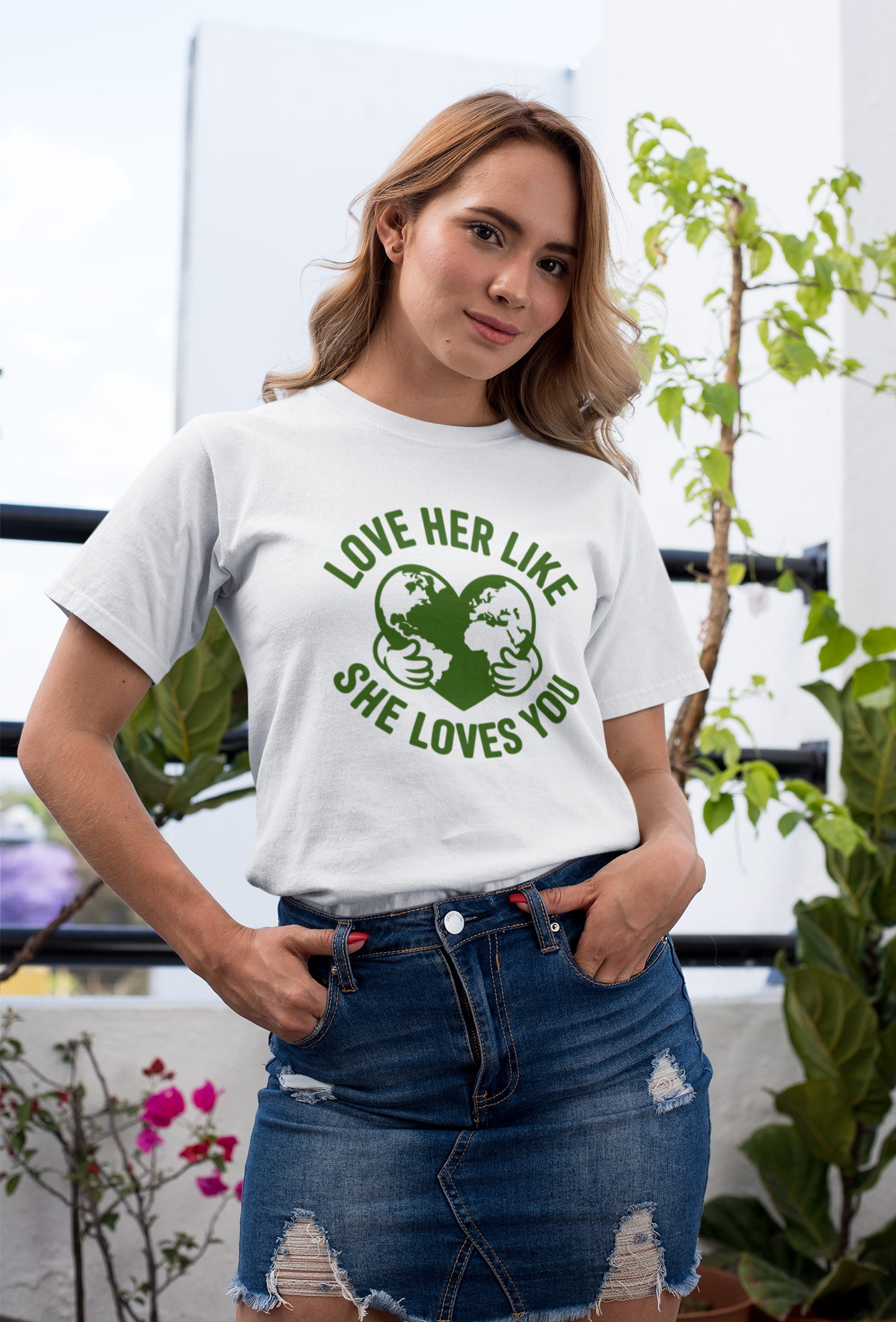Love Her Organisches Premium Shirt