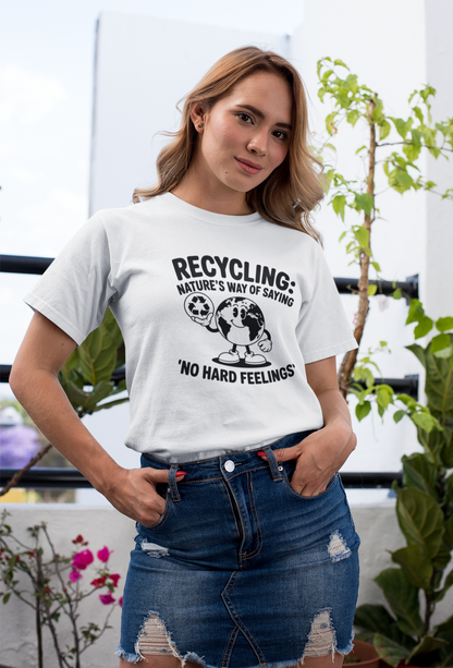 Natures Way Of Saying Organisches Premium Shirt