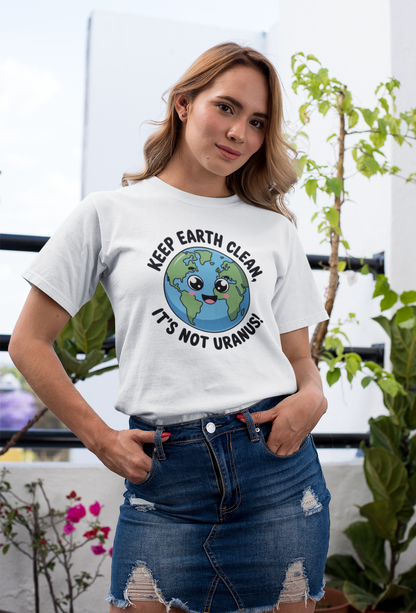 Keep Earth Clean Organisches Premium Shirt
