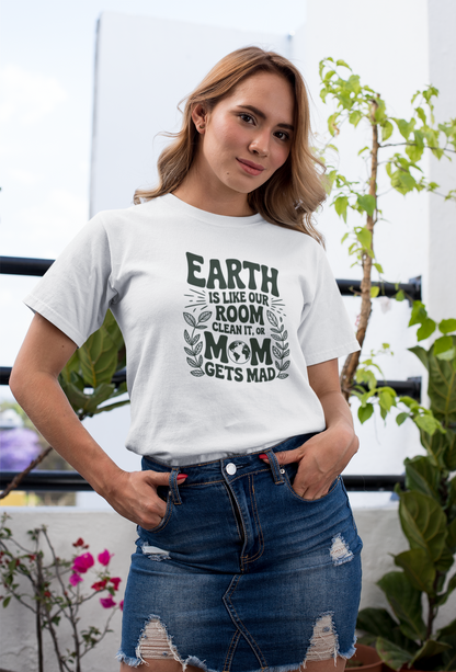 Earth Is Like Our Room Organisches Premium Shirt