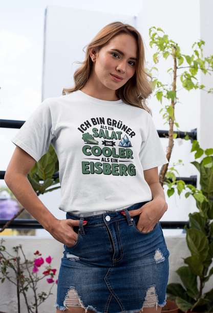 Grüner Als Ein Salat Organisches Premium Shirt