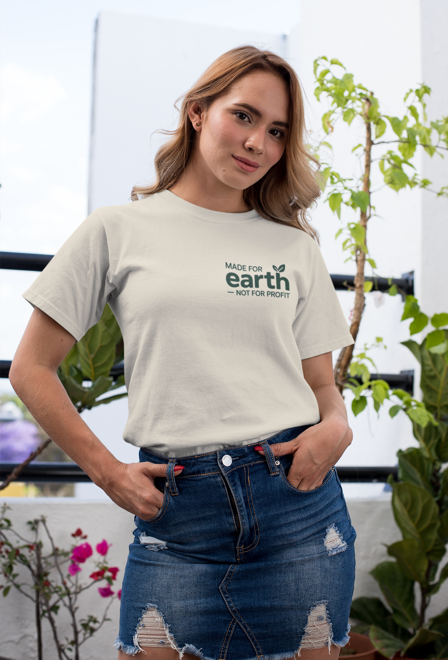 Made For Earth Organisches Premium Shirt