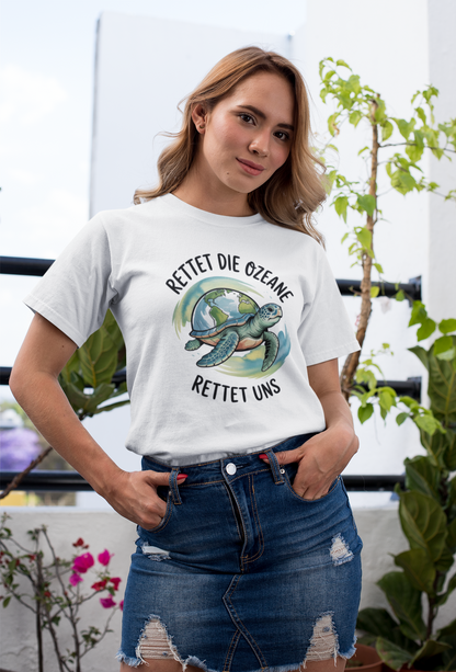Rettet Die Ozeane Organisches Premium Shirt