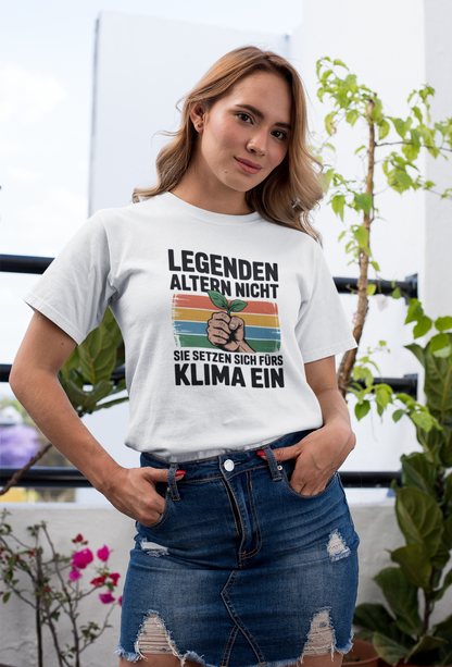 Legenden Altern Nicht Organisches Premium Shirt