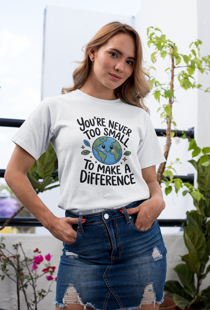 You´re never too small Organisches Premium Shirt
